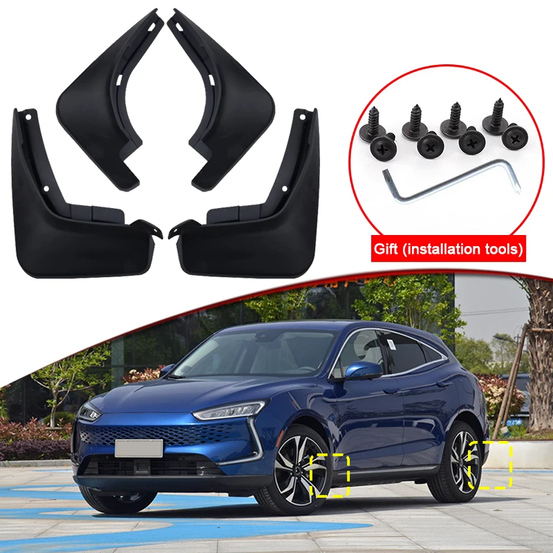 

Car Styling For SERES 5 2021 2022 2023 2024 ABS Car Mud Flaps Splash Guard Mudguards MudFlaps Front Rear Fender Auto Accessories