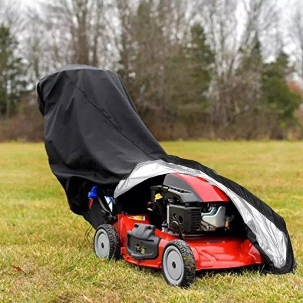 

Oxford Lawn Mower Cover Dirt Wind-proof Dust-proof Garden Tool Accessories Lawn Mower Cover Garden Tool Accessories