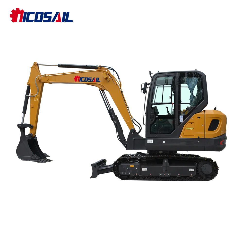 حفارة زاحفة هيدروليكية صغيرة موقع البناء حفارة صغيرة 3 طن 2 طن حفارة مع CE EPA