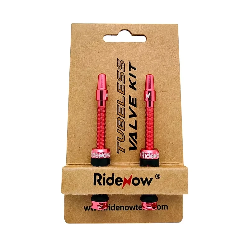 

Ridenow Tubeless Valve 45/65/85mm Aluminum Alloy Bicycle Presta Valve Vacuum Removable Core Air Road MTB Gravel Bike Accessories