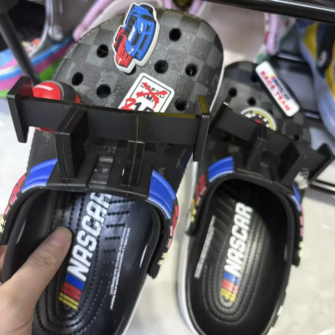 

New Cartoon Cute Hole Sandals Race Car Children Slippers Beach Casual Shoes Breathable Jelly Garden Hollow-Out Eva Beach Shoes