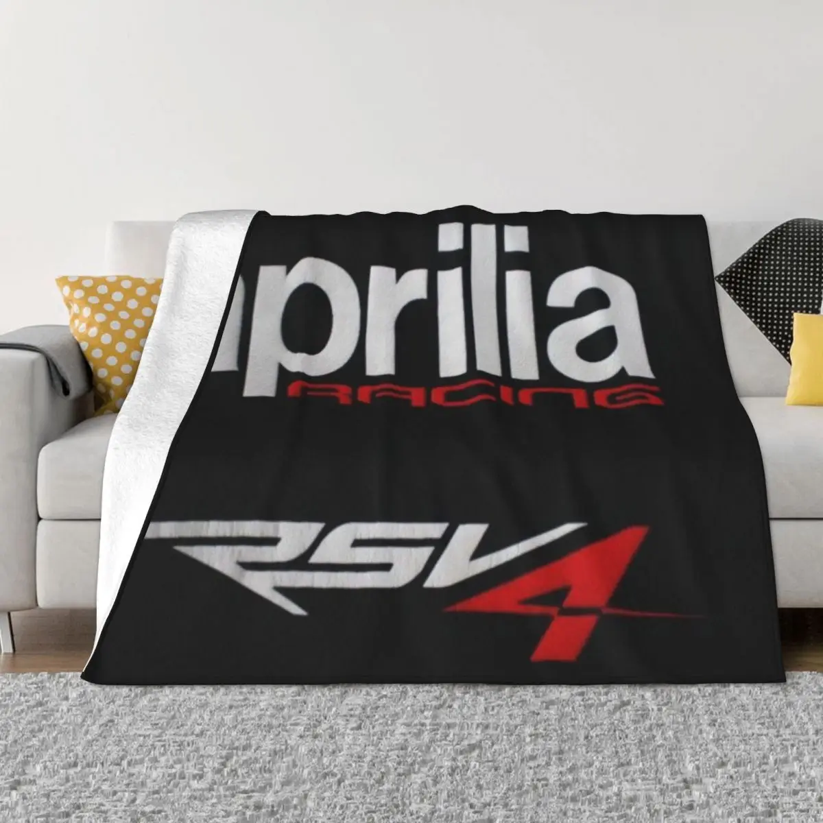 Aprilia Rsv 127 Blankets Bed Blanket Custom Blanket Personalized Throw Blanket