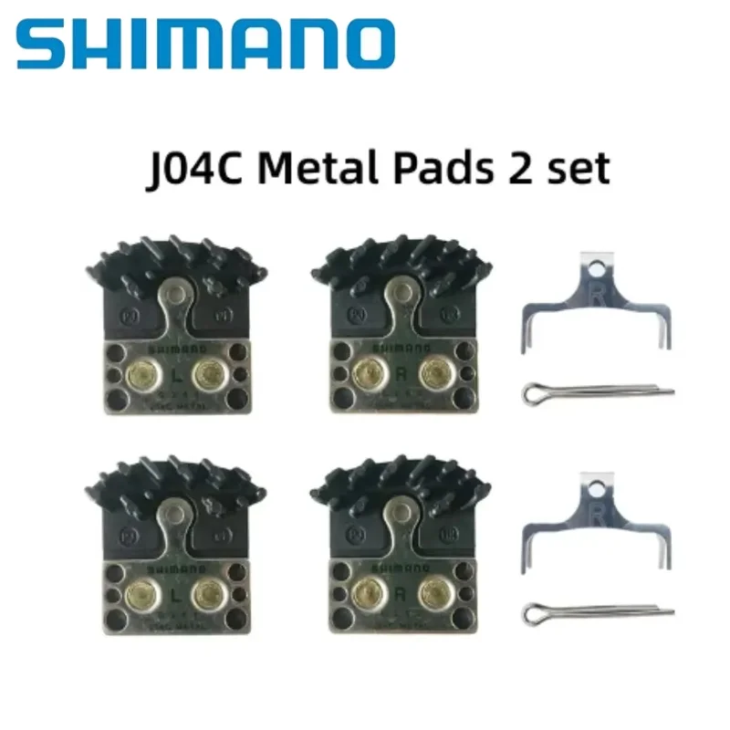 SHIMANO J02A J04C Bicycle Brake Pads Resin For M9000/M9020/M8000/M7000/M6000/M987/M985/M785/M675/M666/M615 MTB Mountain Bike