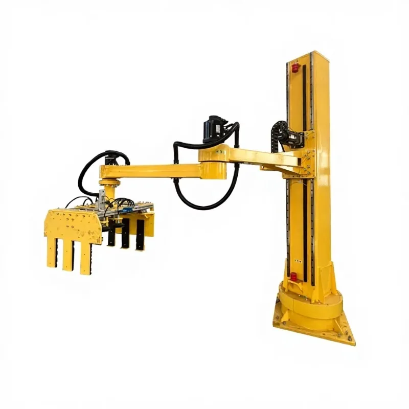 Custom Carton Box Stacking Palletizing Machine,Automatic Column Type Robot Mechanical Palletizer Commercial Industrial