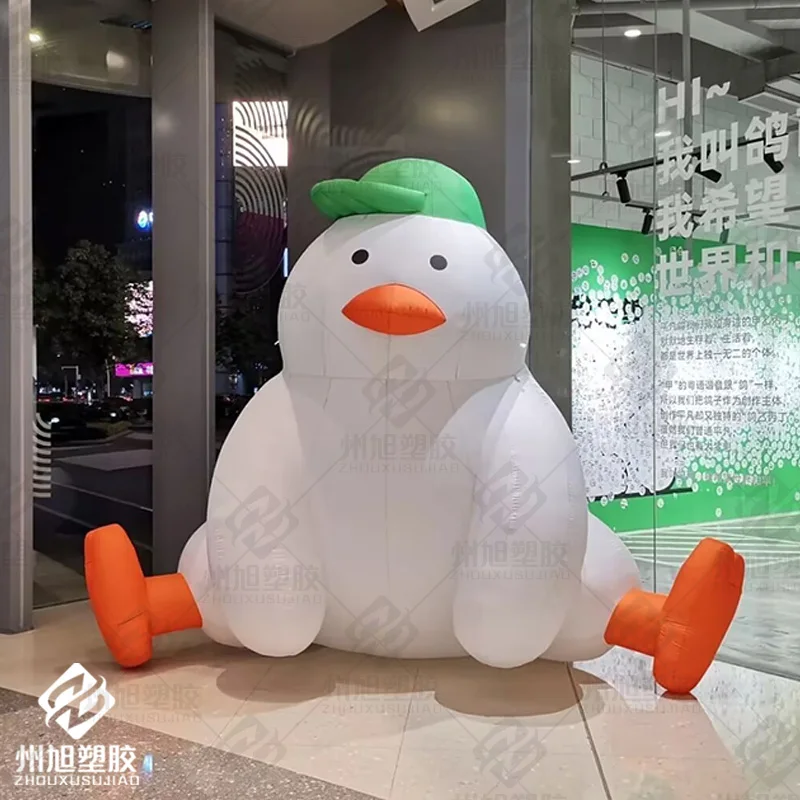 

Inflatable peace doves, animal-based air models with blowers, outdoor shopping mall event promotional decorations