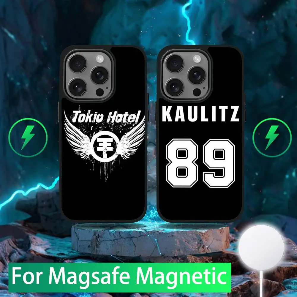 

Band T-Tokio H-Hotel Phone Case For iPhone 16,15,14,13,12,11,Pro,Max,Plus,Mini,SE New Magsafe Magnetic Wireless Charging