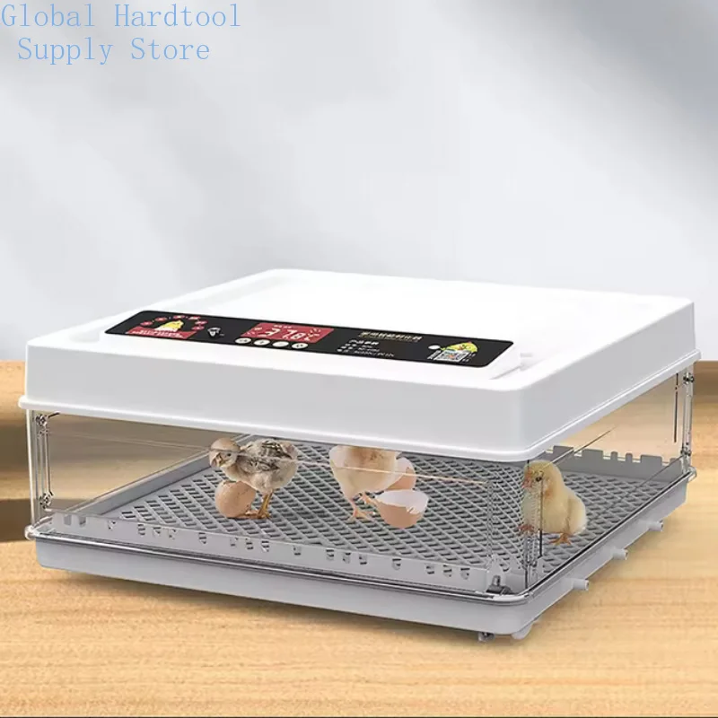 Intelligent Electric Incubator with Double Power Automatic Egg-Turning for Chicken Duck Goose Pigeon Peacock & Parrot Hatching