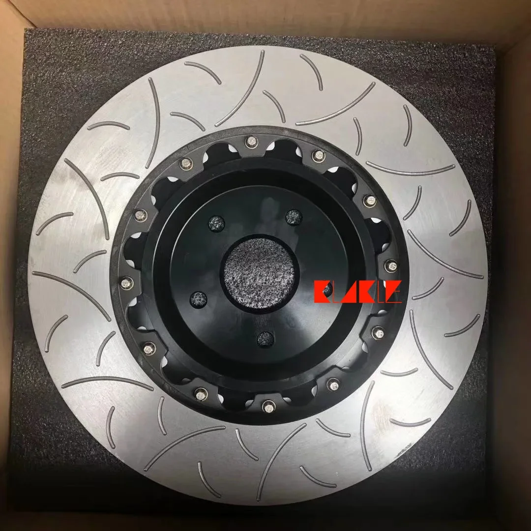 KLAKLE Tuning Sistemas de Freio 7600 Pinça de Freio 285*24MM Disco de Rotor de Carro Modificado Roda de 15 Polegadas Para Toyota Corolla