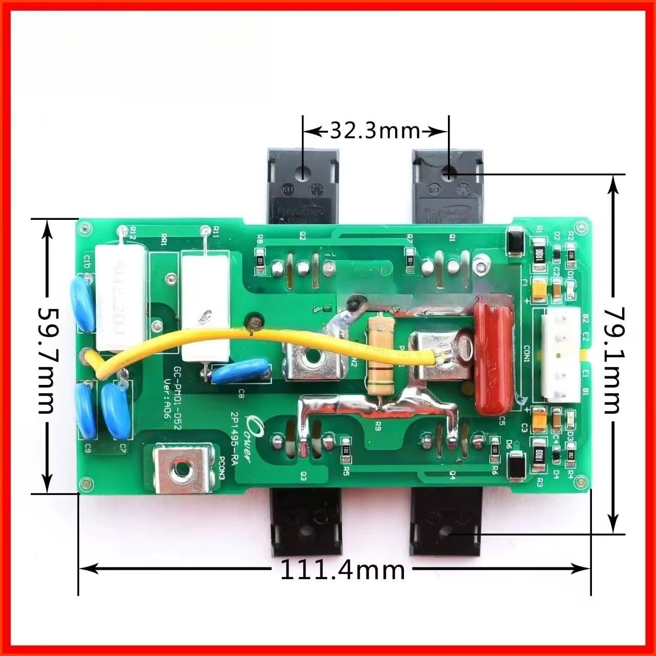 RILAND Ruiling ZX7-250GS 250G 315GS Inverter Welder PCB Inverter Board Side Board Replacement