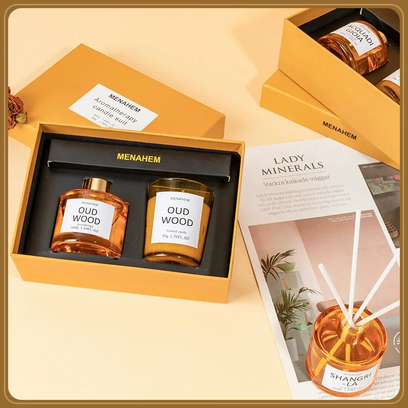 

Luxury Candle Aromatherapy Gift Box Holiday Candle Gift Box Vela Decorativas Hogar Luxury Zapach Do Domu Velas Regalo Invitados