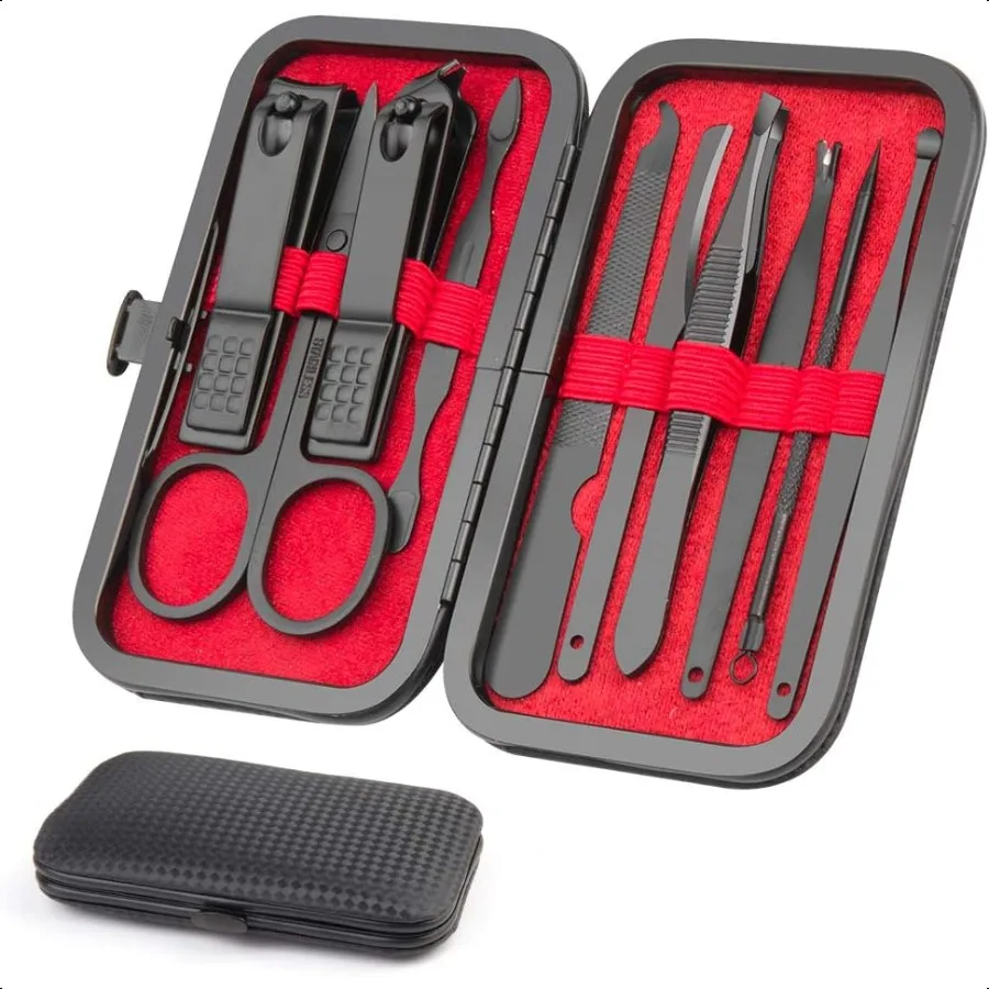 

Manicure Kit Manicure Set Mens Grooming Kit Nail Care Set Manicure Kit for Men and Women Nail Kit Grooming Kit Manicure Set Nai
