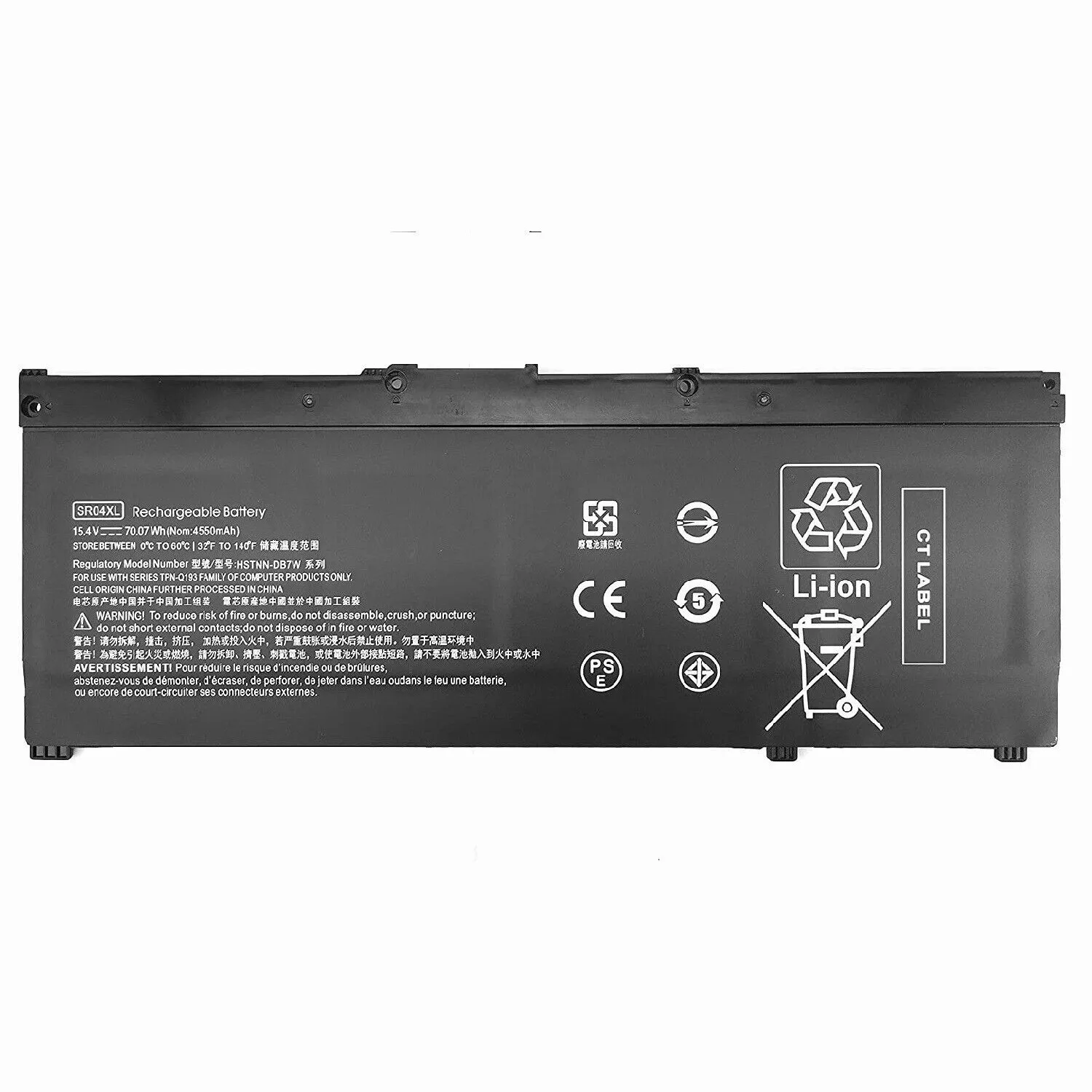 

Аккумулятор SR04XL SR03XL для HP Omen 15-CE0XX 15-DC0XX Series 15-CE009LA 15-CE015DX 15-DC0003LA Pavilion 15-CB0XX 15-CX0XX/CB041NR