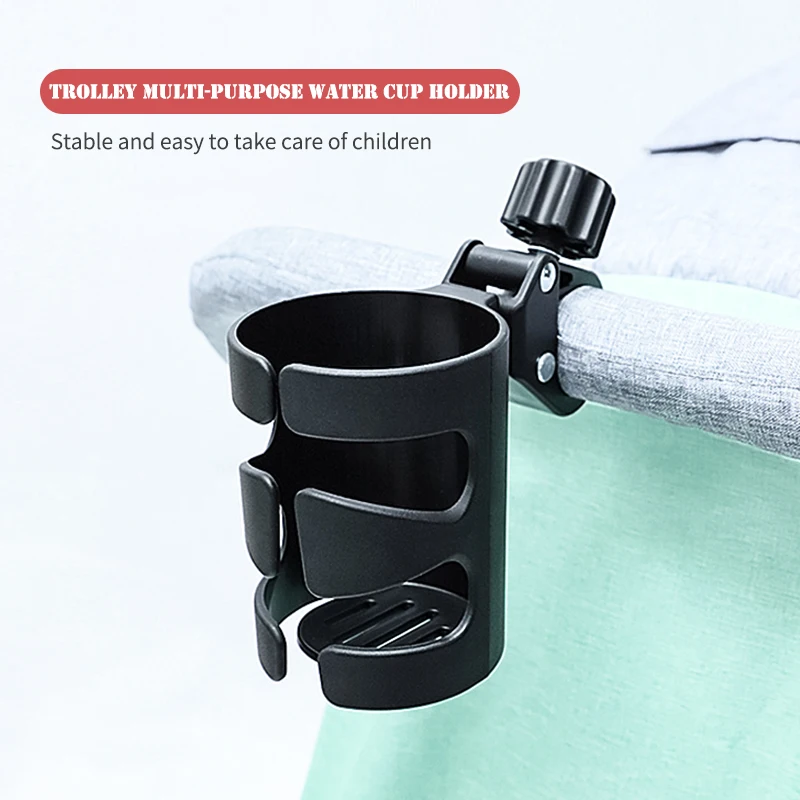 

New Baby Stroller Cup Baby Stroller Cup Holder Universal 360 Rotatable Drink Bottl