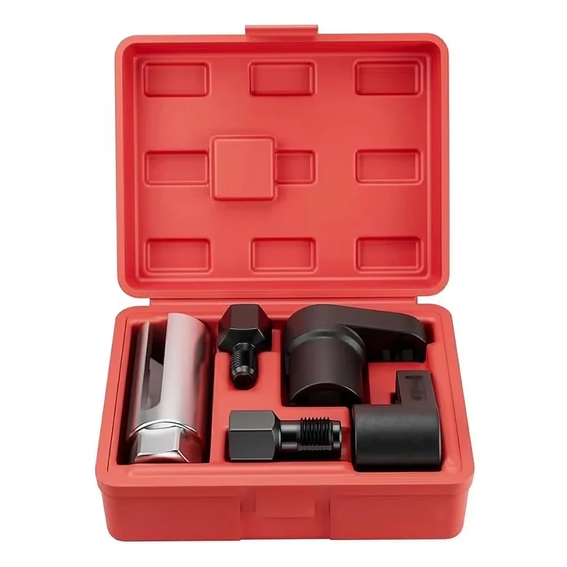 (Special Discount) Oxygen Sensor Wrench Kit Automotive O2 Sleeve Removal Installation Tool Bias Vacuum Sensor Sleeve Thread Tool