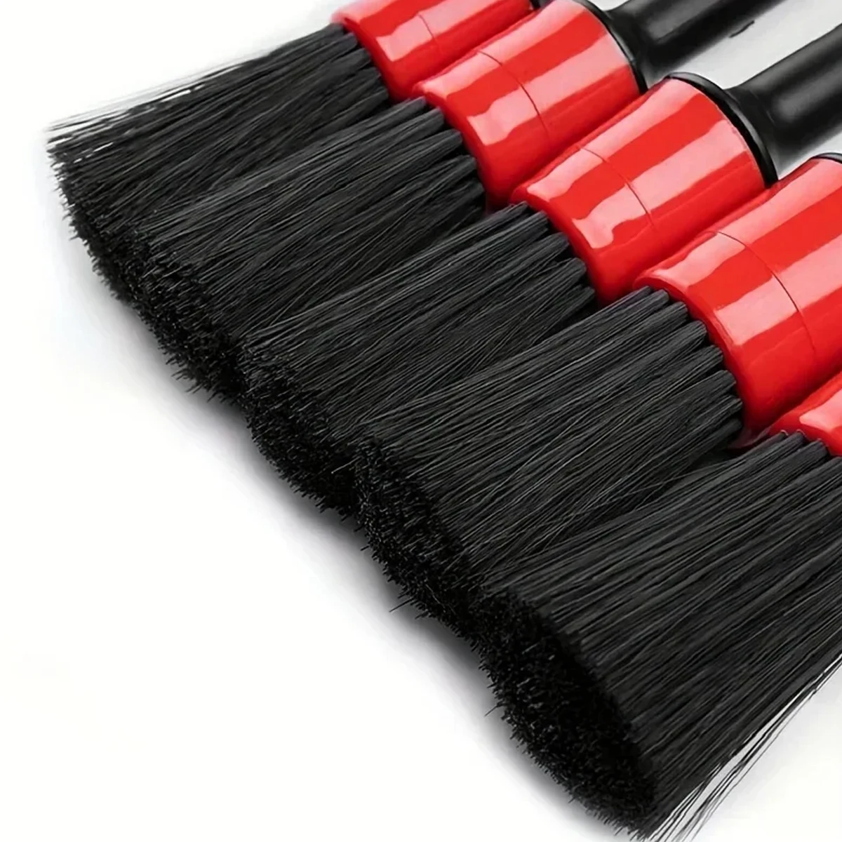 6 Piece Car Wash Care Detail Brush Set for Cleaning Wheels, Dashboard, Vents, etc., Car Cleaning Brush, Car Accessories