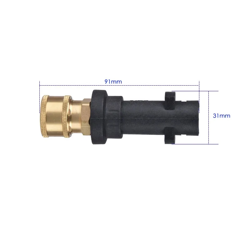 Karcher K2-K7 Series Connector Five-color Nozzle and Stand High Pressure Lotus Rotary Nozzle Set
