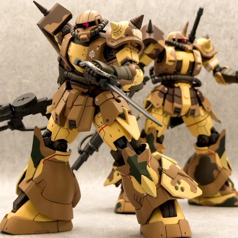 

BANDAI Assembled Model Action Character Toy Desktop Ornaments Zaku PB Southern Cross Star Selma Machine HG 1/144 MS-06GD