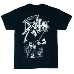 Chuck Schuldiner death shirt short sleeve LI71 Casual T-shirts anime clothes COTTON t shirts for men 2024 New Arrival