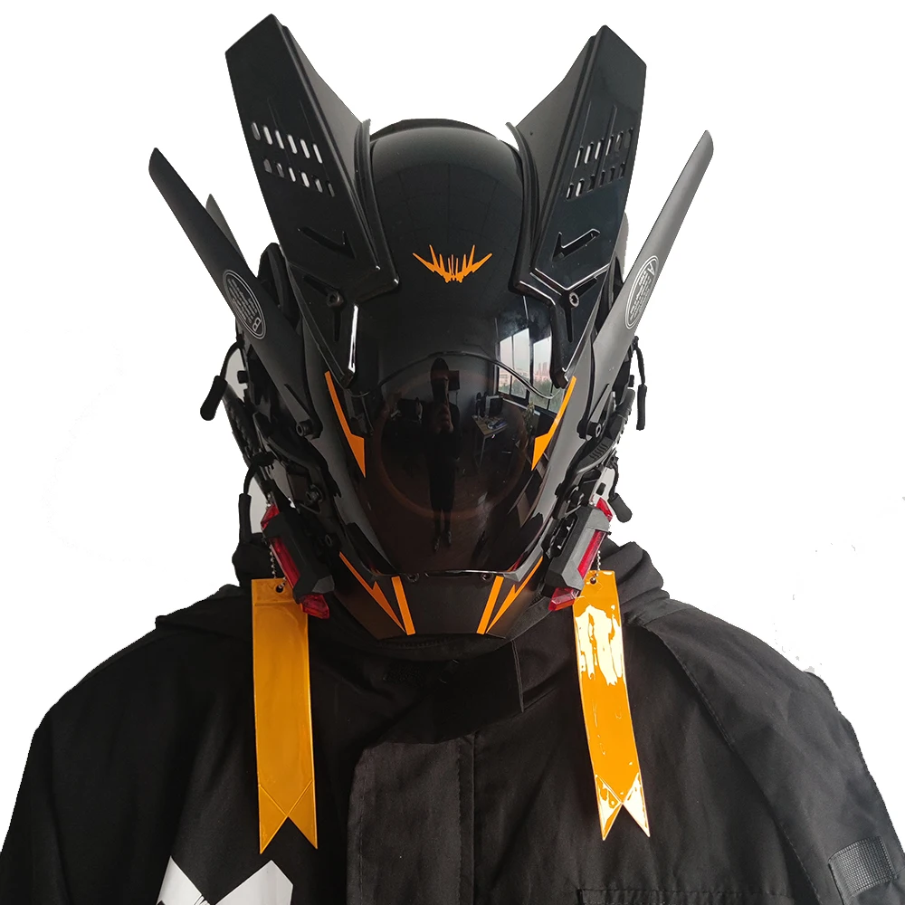 

Cyberpunk Mask Cosplay LED Cosplay Music Festival Props Halloween Holiday Adult Gifts