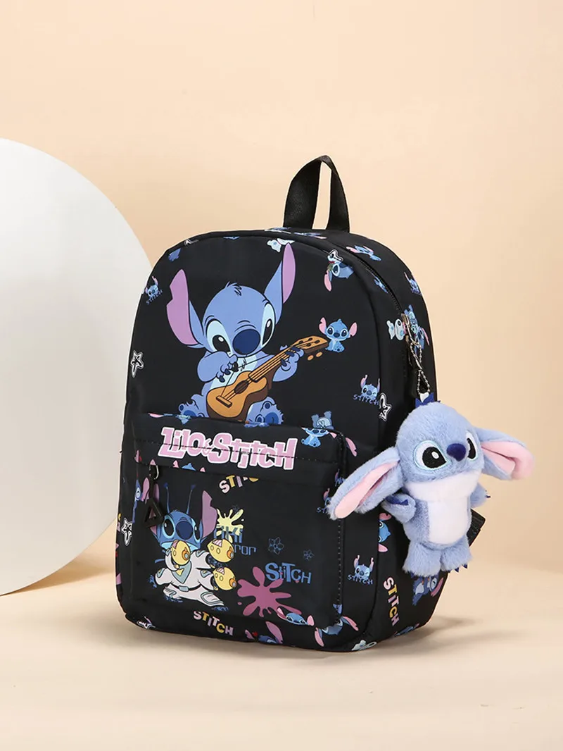 

Новый детский рюкзак Disney Stitch с Микки Маусом, большой школьный рюкзак с героями мультфильмов для детского сада, модный повседневный рюкзак для мальчиков и девочек