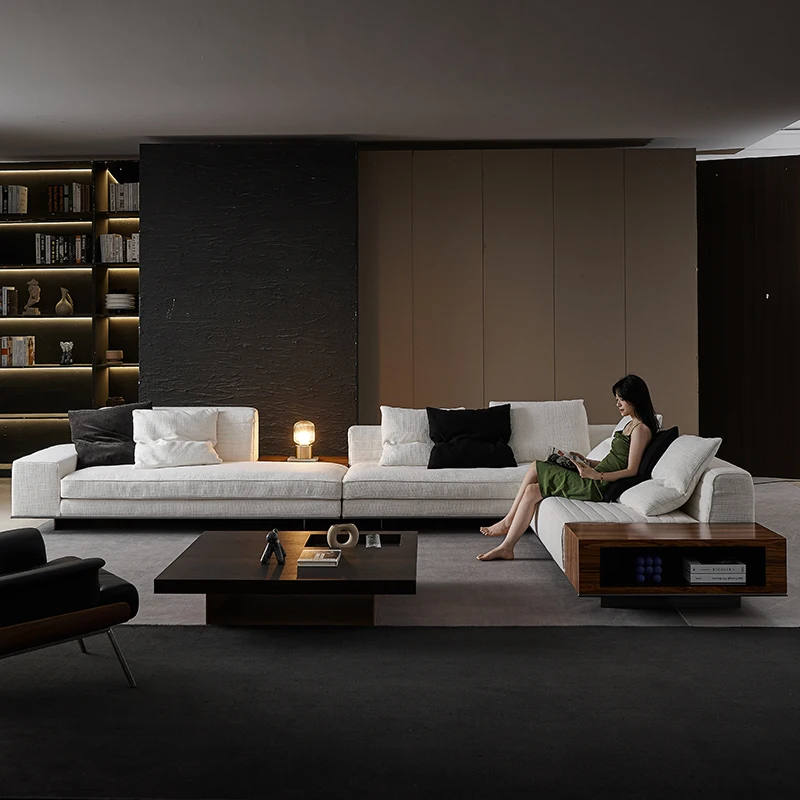 White Living Room Sofas Luxury Children Individual Replica Sofas Relaxing Hallway Corner Wood Sillon Cama Home Furniture