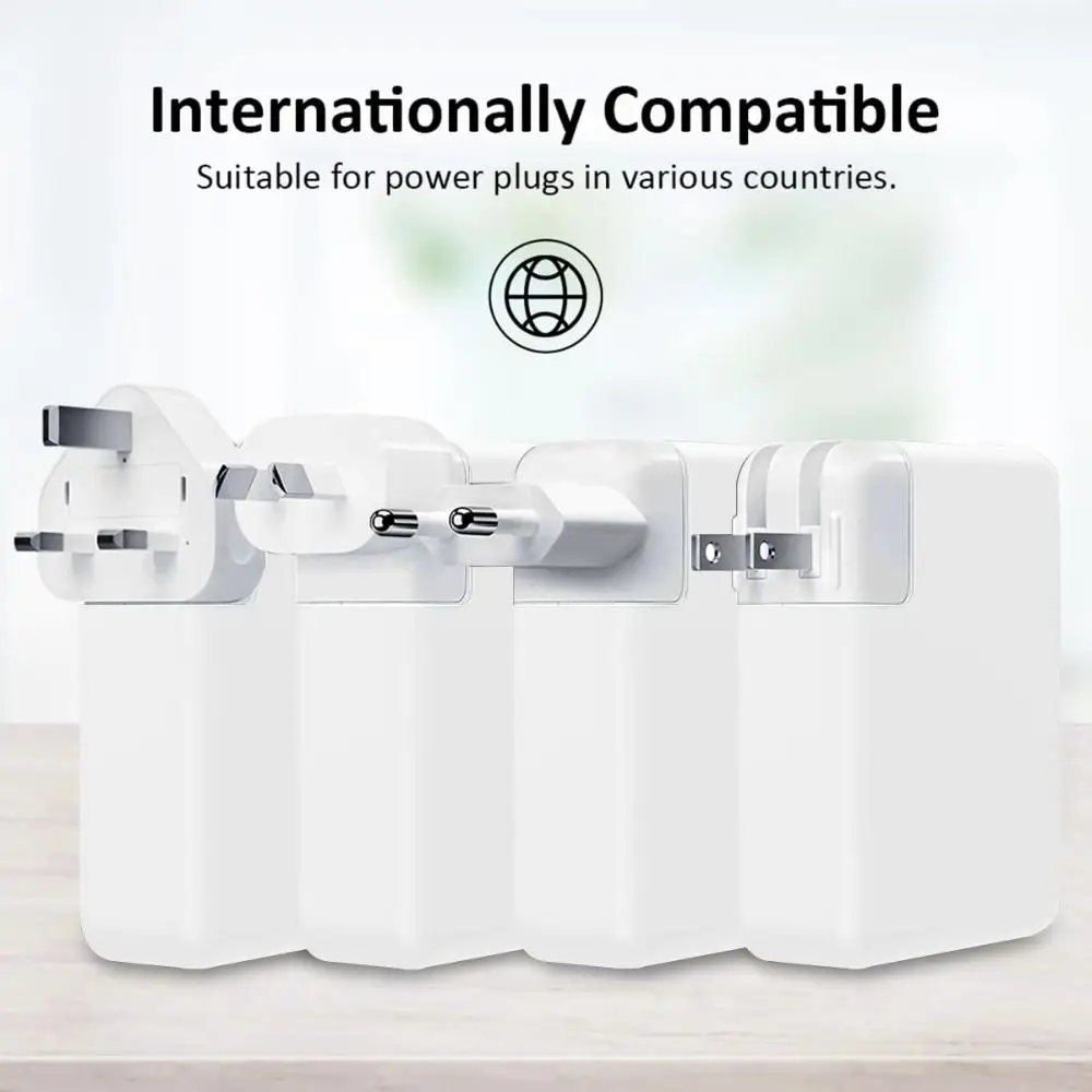 Capa adaptadora de carregador anti-queda USB-C silicone adaptador de energia capa à prova de choque resistente ao desgaste capa protetora para macbook pro 140w