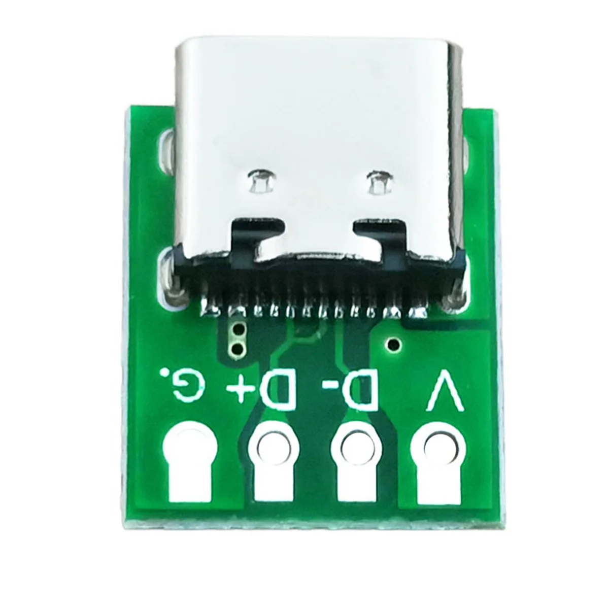 10 PCS TYPE-C USB3.1 16 Pin Female to 2.54mm Type C Connector 16P Adapter Test PCB Board Plate Socket for Data Transfer