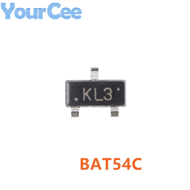 100Pcs BAT54 KL1 BA…