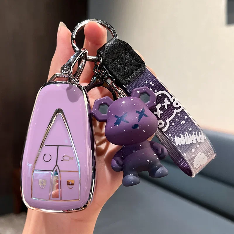 Fashion NEW TPU Car Key Case Cover Shell for Changan UNIT UNIK CS35PLUS CS55 PLUS CS75 PLUS Oshan X7 X5 Car Accessories