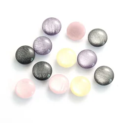 Candy Color Eye Cat Stone Resin Buttons for Child Clothes, Shirt Button Sewing, DIY Crafts, Scrapbooking Accessories, 11.5mm, 10