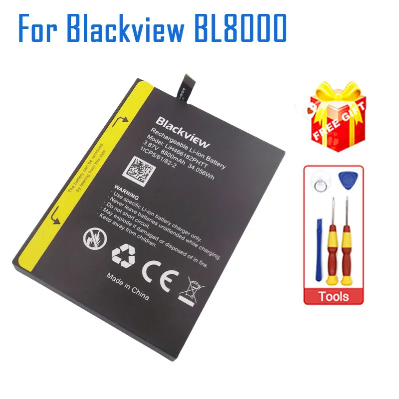 

New Original Blackview BL8000 Battery Inner Built Cell Phone Battery Repair Accessories For Blackview BL8000 Smart Phone