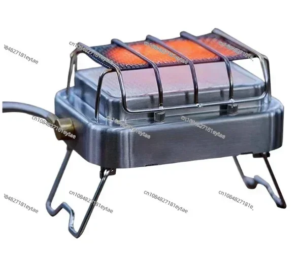 

Infrared radiation furnace multifunctional camping gas burner split type furnace portable gas heating heater 1800W + storage box