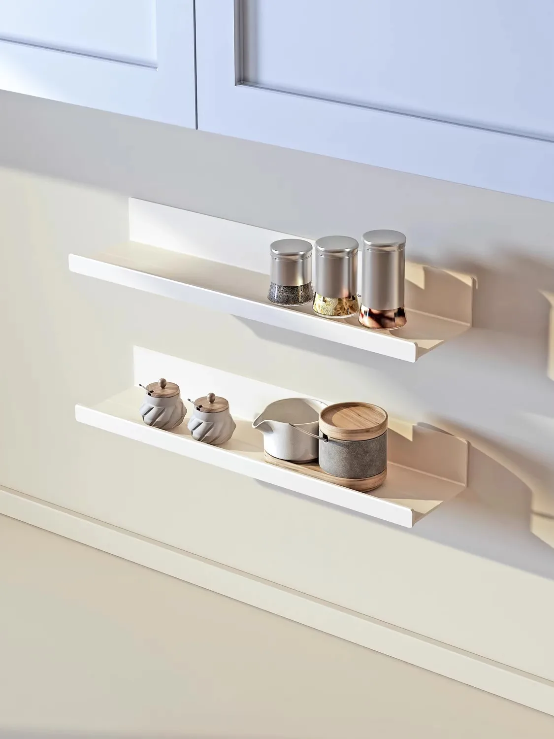 Kitchen Decorative Storage Seasoning Bottle Wall Hanging Storage Rack Living Room, Bathroom Cup Perfume Cosmetics Storage Rack