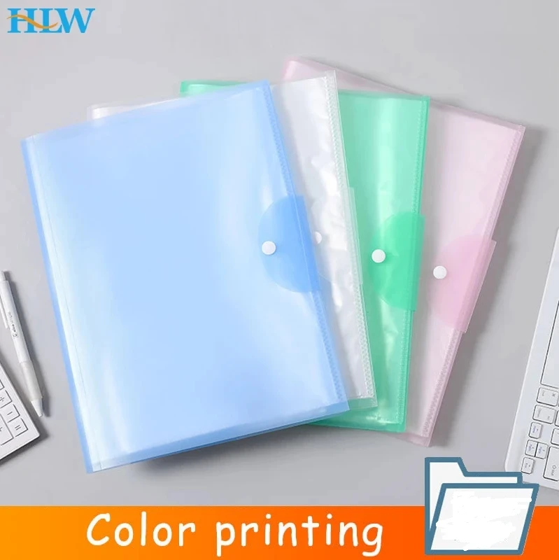 A3 File Document Bag Pouch Bill Folder Holder Organizer Fastener School Office Supplies Expanding File Folder Document Storages