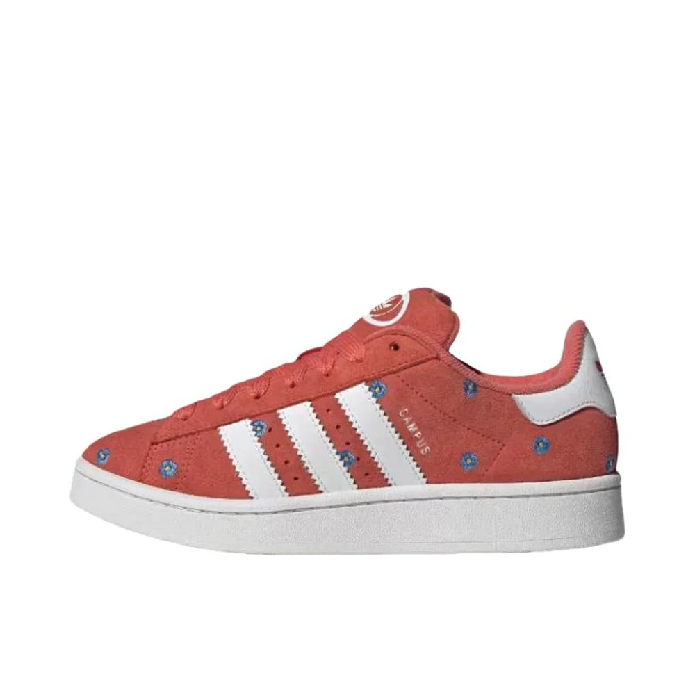 

Adidas Originals Campus 00s Women and Men Red Pure White Retro Cushioning Breathable Lightweight Board Shoes IF9639
