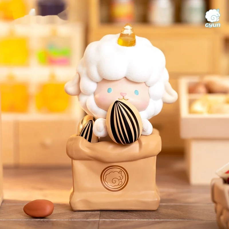 Toptoy Roll Sheep Mie Ji Dried Fruit Shop Series Handmade Blind Box Sheep Small Roll Handmade Desktop Ornament Cute Gift