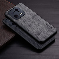 Case for Xiaomi 13 12 12S 11 11T Pro Lite Ultra 5G funda bamboo wood pattern Leather phone cover coque for Xiaomi 13 Pro 5G case