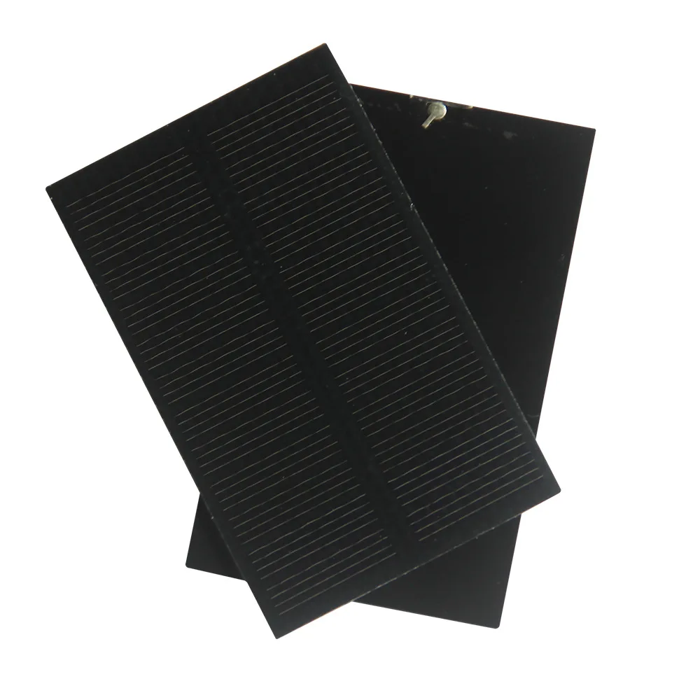 

Factory Price 0.6W 6V ETFE Monocrystalline Solar Panels Mini PET Solar Cell for 3.7-6V Battery Small Solar Modules 80*50MM 5PCS