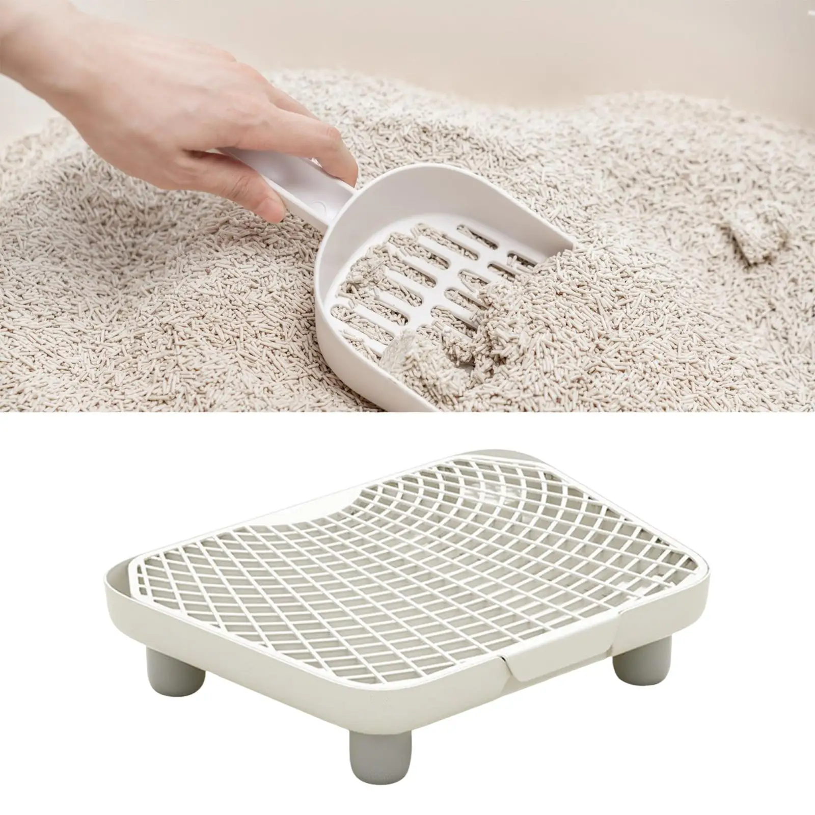 

Cat Litter Ramp, Reusable Double Layered Portable Pet Supplies Step for