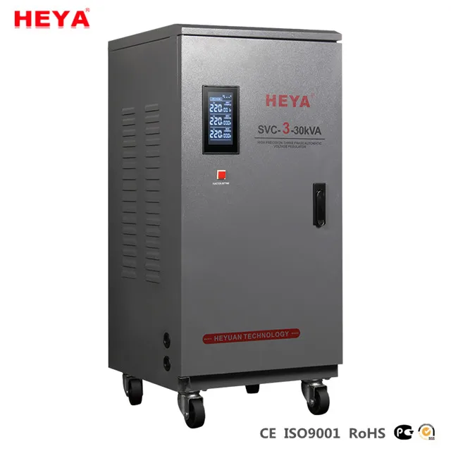 Servo Type 380v Automatic Ac Universal Stabilizer 60kva Industrial Three Phase Voltage Stabilizer