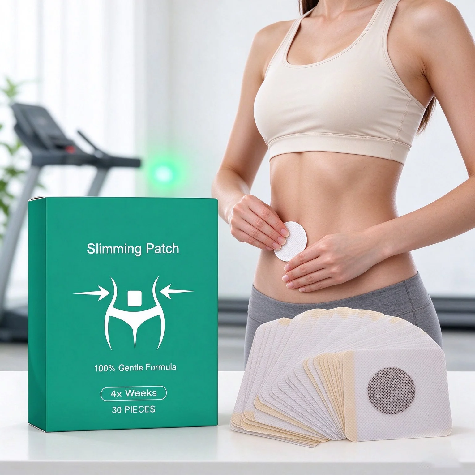 Weight Management Patch Body Sculpting Belly Sticker Fat Burning Accelerate Metabolism Detox Suppressing Appetite Slimming Patch