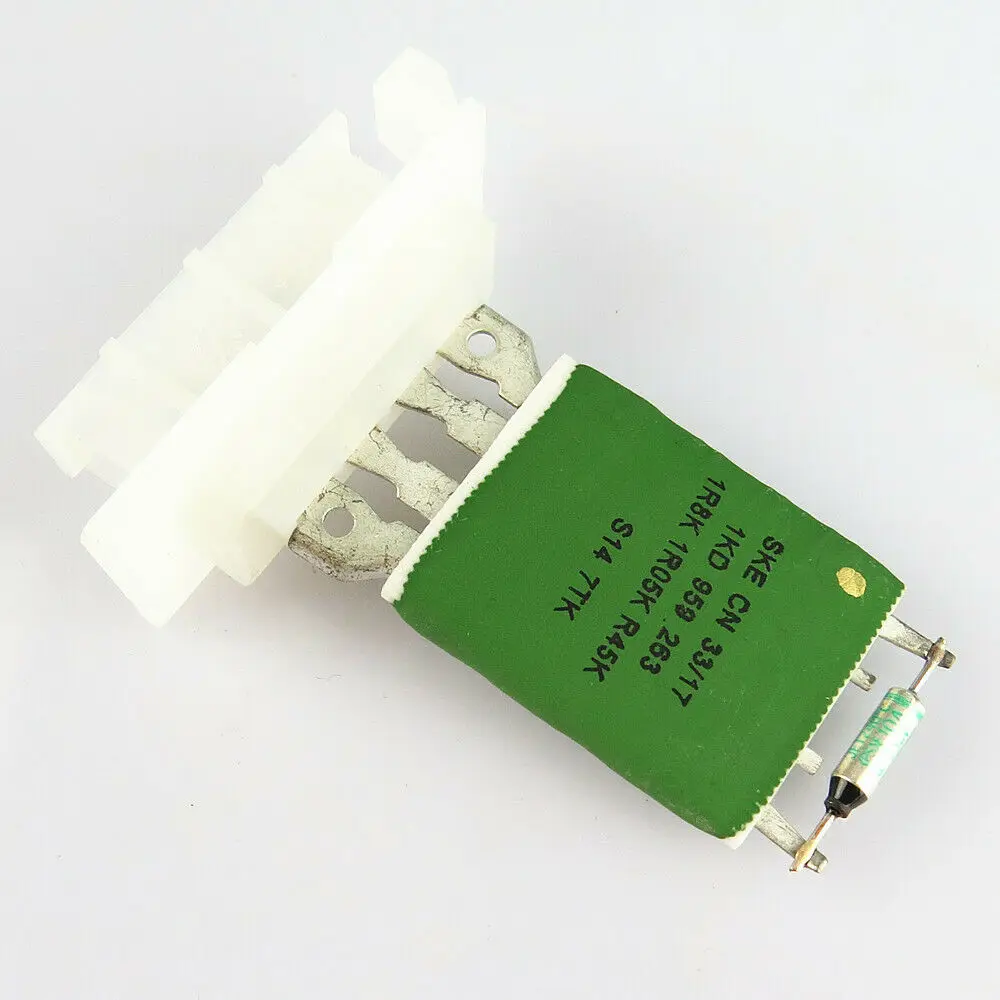 1J0 819 022A New Heater Blower Motor Resistor Without stand For Audi TT VW Jetta Beetle Golf 4 6N1 819 022 1J0 819 022 A