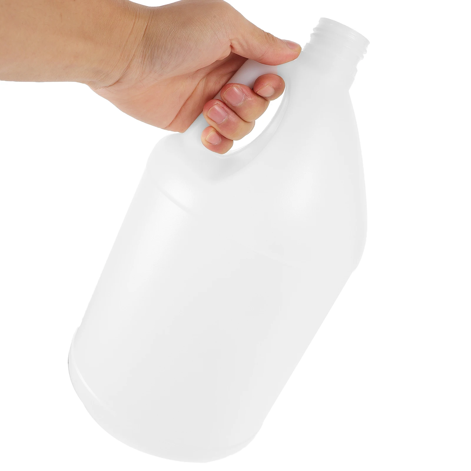 

Plastic Bucket Kettle 1 Gallon 4L White Transparent Reusable Liquid Jug Container Empty Bottle Oil Bottle