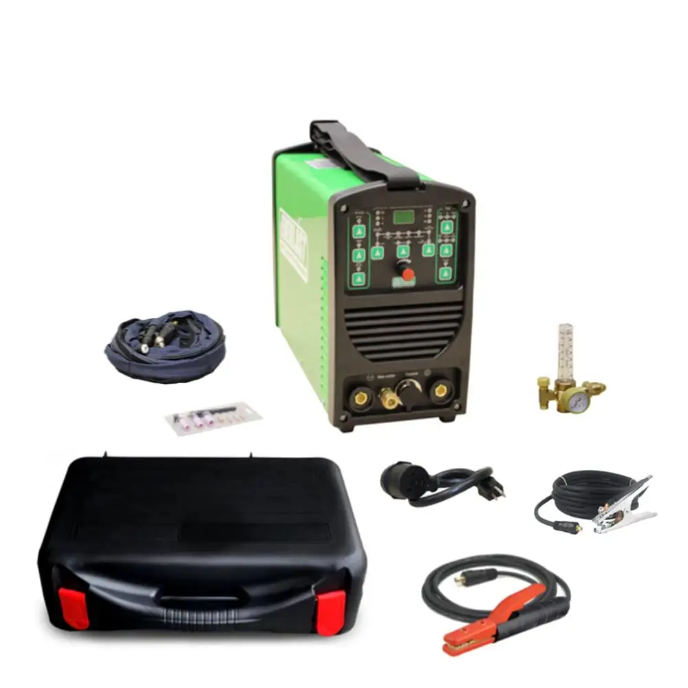 PowerArc 161STH IGBT Welder Dual Voltage 110/220v Stable DC Arc Digital Inverter Low Power Consumption Stick/TIG Welding Package