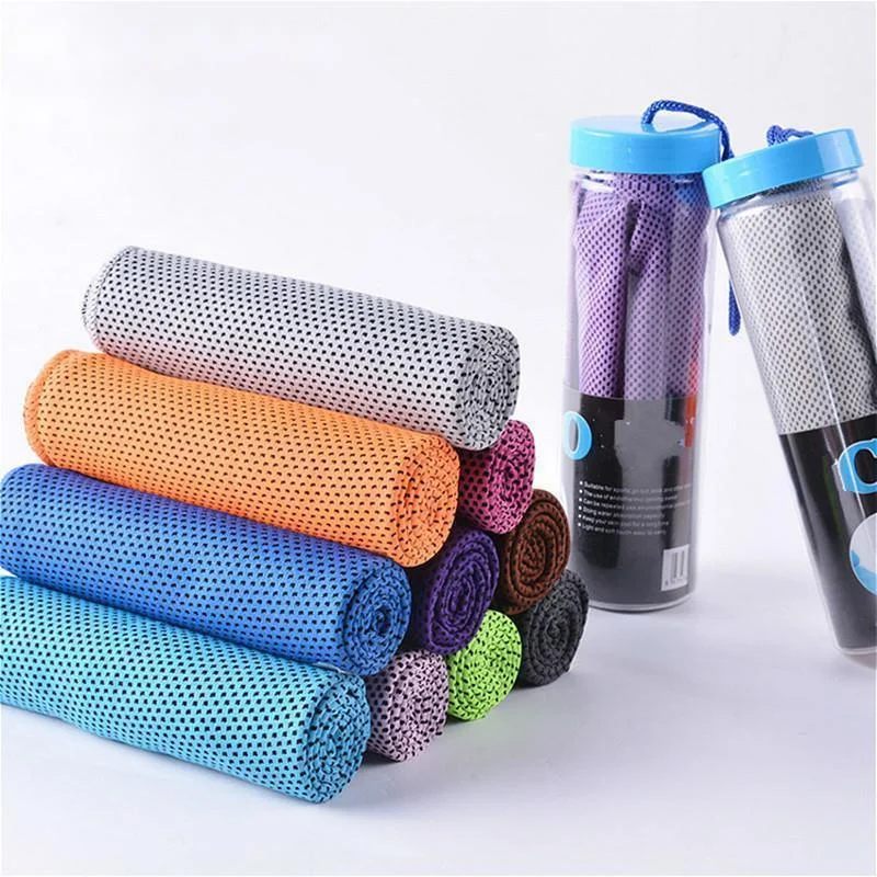 North America Colors Men And Women Gym Club Yoga Sports Cold Washcloth Running Football Basketball Cooling Ice Beach Towel Gift