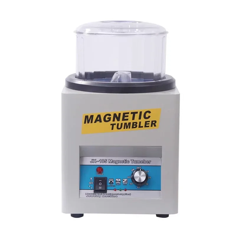 Versatile Magnetic Finishing Machine JX185 Rapid Polishing For Precious Metal Jewelry Edge Smoothing