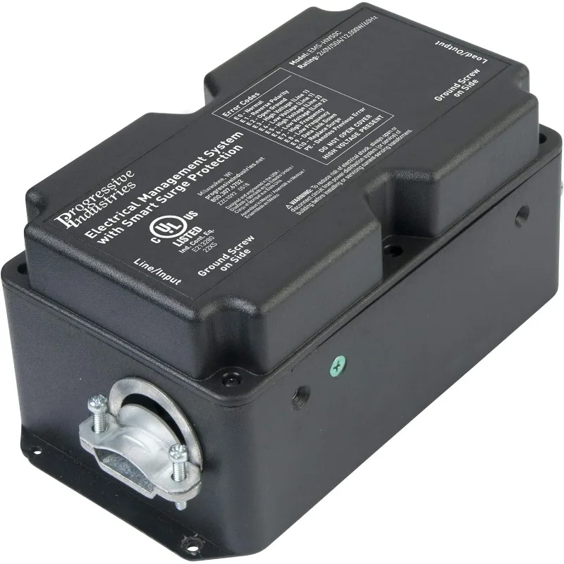 RV Surge Protector – 30-50 Amp, Portable and Hardwired Options, with Fault Detection