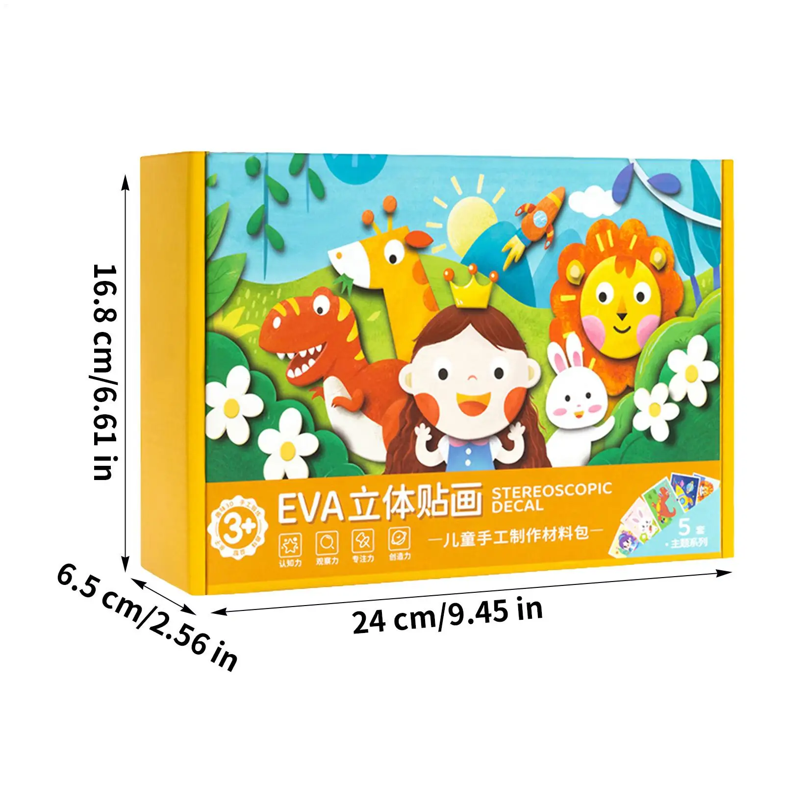 ثلاثية الأبعاد رغوة ملصق لغز 12 قطعة متعة الكرتون لعب للتعلم رغوة ملصق لغز لعبة لسطح المكتب عيد الميلاد الفن مشروع المدرسة #6