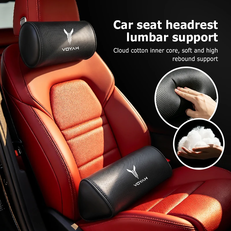 Support de nuque pour appuie-tête de voiture, coussin lombaire, oreiller de nuque souple, accessoire pour Voyah Free Dreamer Zhuiguang H53 2021 2022 2023