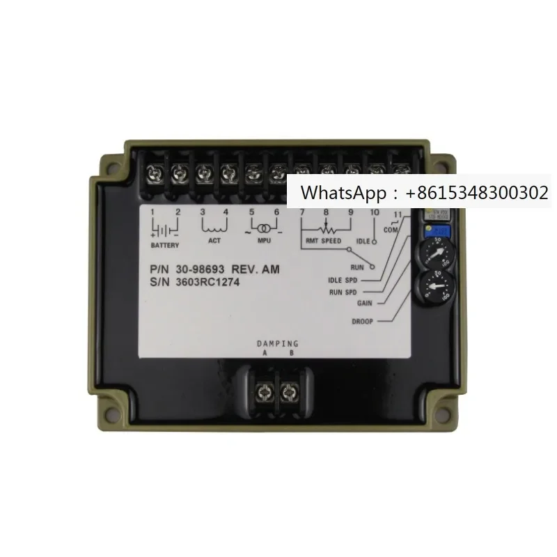 

Generator Engine Speed Controller Control Unit Governor EFC 3098693
